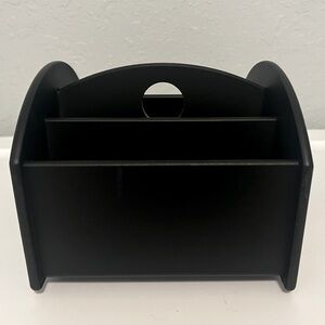 NWT Black Swivel Remote Control Caddy